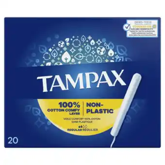 De Online Drogist Tampax regular tampons met kartonnen inbrenghuls aanbieding