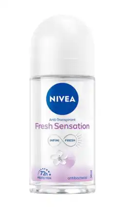 De Online Drogist Nivea fresh sensation antbacterial deoroller aanbieding