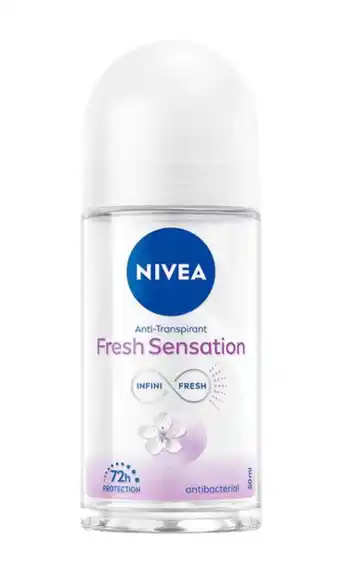 De Online Drogist Nivea fresh sensation antbacterial deoroller aanbieding