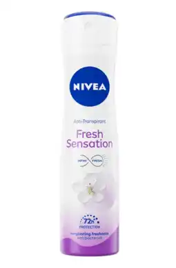 De Online Drogist Nivea fresh sensation anti-transpirant spray aanbieding