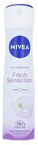 De Online Drogist Nivea fresh sensation anti-transpirant spray aanbieding