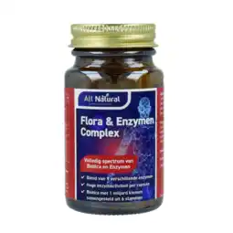 De Online Drogist All natural probiotica enzymen capsules aanbieding