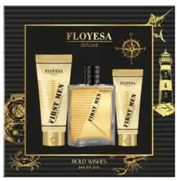 De Online Drogist Floyesa first men deluxe geschenkset aanbieding