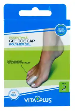 De Online Drogist Vitaplus essentials gel toe cap polymer gel maat m/l aanbieding
