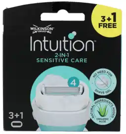 De Online Drogist Wilkinson intuition sensitive care mesjes aanbieding