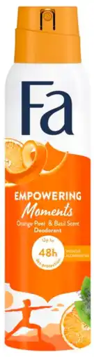 De Online Drogist Fa empowering moments orange peel & basil deodorant aanbieding