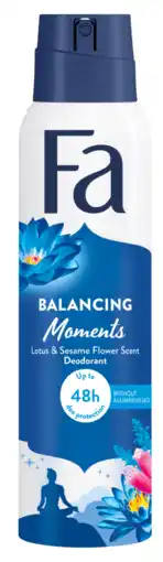 De Online Drogist Fa balancing moments lotus & sesame flower deodorant aanbieding