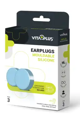 De Online Drogist Vitaplus earplugs mouldable silicone aanbieding