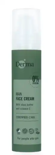 De Online Drogist Derma man face cream aanbieding