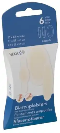 De Online Drogist Heka blarenpleisters assorti aanbieding