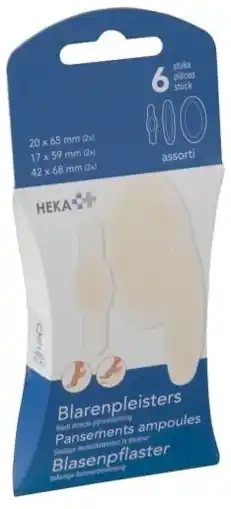 De Online Drogist Heka blarenpleisters assorti aanbieding