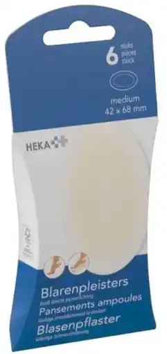 De Online Drogist Heka blarenpleisters medium aanbieding