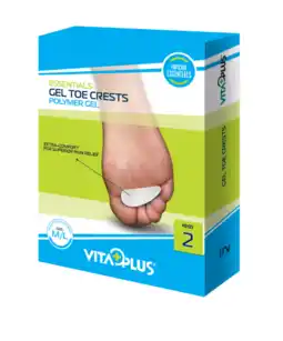 De Online Drogist Vitaplus essentials gel toe crests polymer gel maat s/m aanbieding