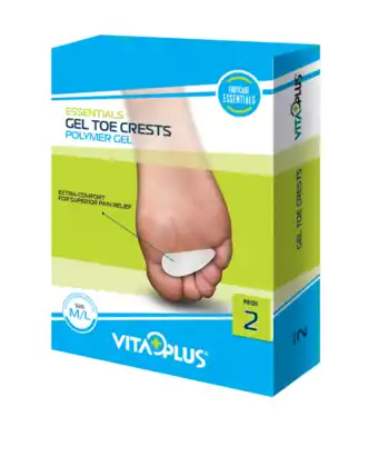 De Online Drogist Vitaplus essentials gel toe crests polymer gel maat s/m aanbieding