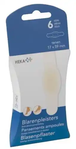 De Online Drogist Heka blarenpleisters tenen aanbieding