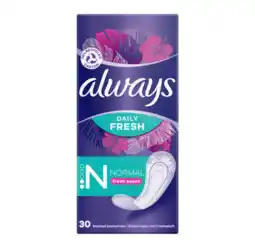 De Online Drogist Always daily fresh inlegkruisjes normaal aanbieding