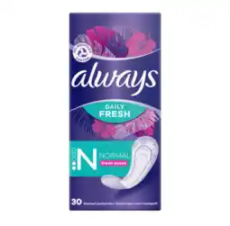 De Online Drogist Always daily fresh inlegkruisjes normaal aanbieding