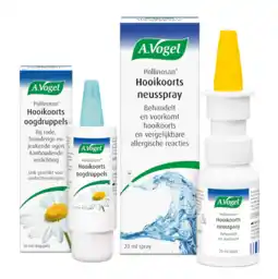 De Online Drogist A.vogel pollinosan hooikoorts oogdruppels 10ml + neusspray 20ml combiverpakking aanbieding