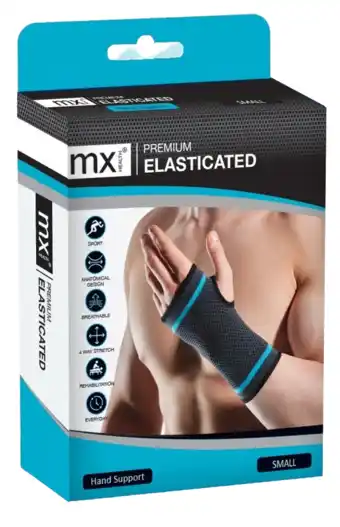 De Online Drogist Mx health premium elasticated hand support s aanbieding