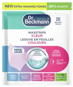 De Online Drogist Dr beckmann magic leaves wasstrips kleur aanbieding