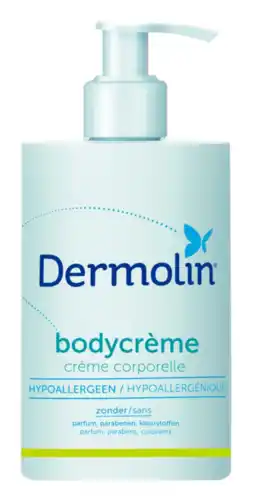 De Online Drogist Dermolin bodycreme aanbieding