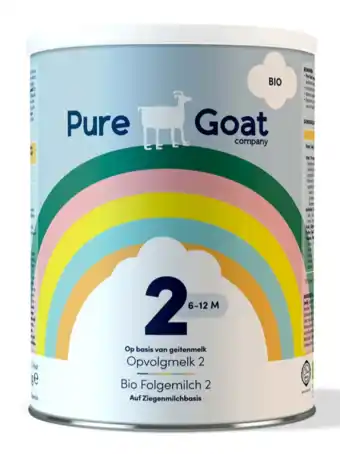 De Online Drogist Pure goat opvolgmelk 2 bio aanbieding