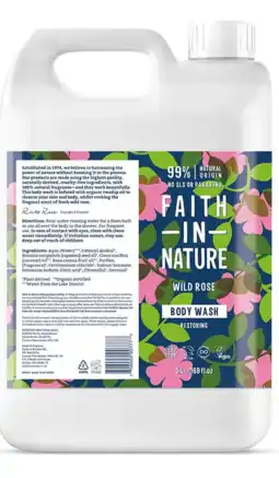 De Online Drogist Faith in nature wildrose bodywash aanbieding