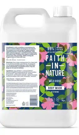 De Online Drogist Faith in nature wildrose bodywash aanbieding