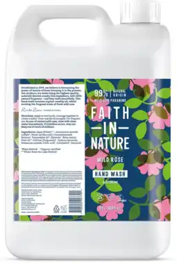 De Online Drogist Faith in nature wildrose handwash aanbieding