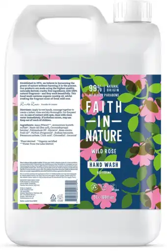 De Online Drogist Faith in nature wildrose handwash aanbieding