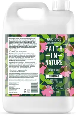 De Online Drogist Faith in nature wildrose shampoo aanbieding