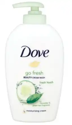 De Online Drogist Dove go fresh beauty cream wash aanbieding