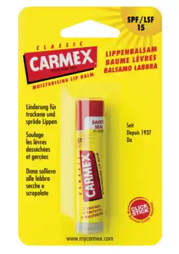 De Online Drogist Carmex lipbalm classic stick aanbieding