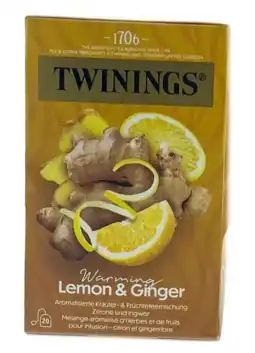 De Online Drogist Twinings citroen- & gemberthee aanbieding