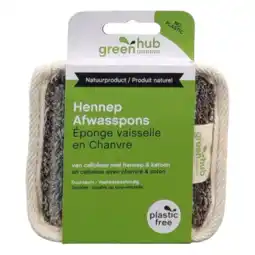 De Online Drogist Greenhub hennep afwasspons aanbieding