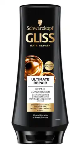De Online Drogist Schwarzkopf gliss kur ultimate repair conditioner aanbieding