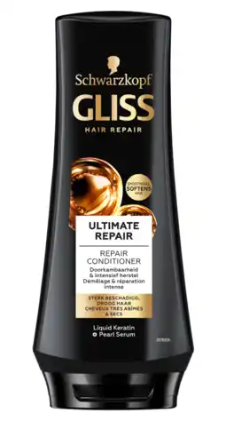 De Online Drogist Schwarzkopf gliss kur ultimate repair conditioner aanbieding