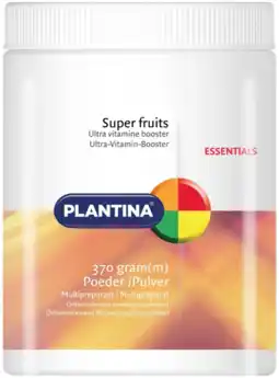 De Online Drogist Plantina essentials super fruits poeder aanbieding