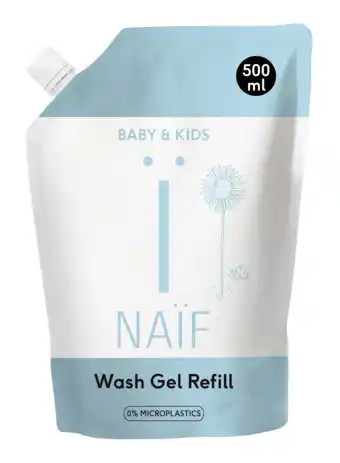 De Online Drogist Naif baby kids wasgel refill aanbieding