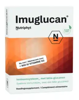 De Online Drogist Nutriphyt imuglucan capsules aanbieding