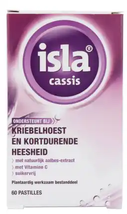 De Online Drogist Isla cassis pastilles aanbieding