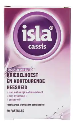 De Online Drogist Isla cassis pastilles aanbieding