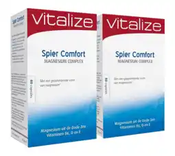 De Online Drogist Vitalize spier comfort magnesium complex capsules voordeelverpakking aanbieding