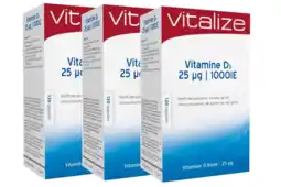 De Online Drogist Vitalize vitamine d capsules voordeelverpakking aanbieding