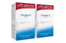 De Online Drogist Vitalize curcuma c3 complex tabletten voordeelverpakking aanbieding