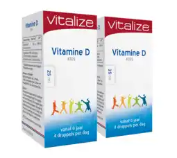 De Online Drogist Vitalize vitamine d kids voordeelverpakking aanbieding