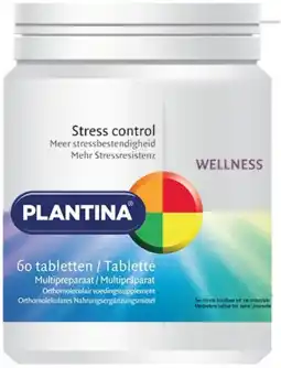 De Online Drogist Plantina wellness stress control tabletten aanbieding