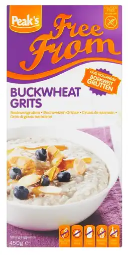 De Online Drogist Peaks free from boekweitgrutten aanbieding