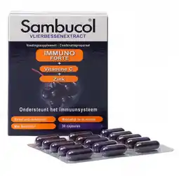 De Online Drogist Sambucol immuno capsules 30st aanbieding