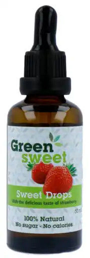 De Online Drogist Greensweet stevia sweet drops aardbei aanbieding